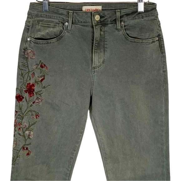 Driftwood Embroidered Jeans Size 29 - Picture 3 of 8